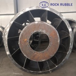 Steel Welding Industrial Ventilation Fan Housing Large Metal Sheet Fabrication