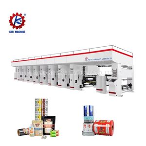 High-Performance 4-8 Color Rotogravure Printing Machine for Export