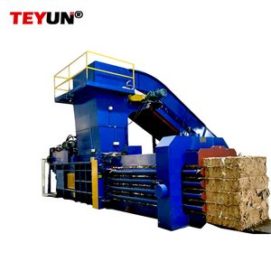 Teyun High Efficiency Automatic Cardboard Baler for Recycling