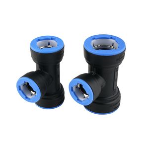 Irrirlast New PP Quick-Plug Tee Joint Multi-Specification Custom Factory Water Pipe Interface Tee Joint