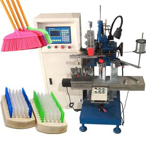 Brush Broom Mop Making Machine Automatic Wood Wire Brushing Machine Price