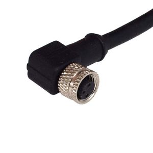 Custom Angle Straight M8 3 Pin M12 4 Pin Connector Cable for M8 M12 M30 Joint Type Inductive Capacitive Proximity Sensor