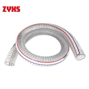 High Pressure PVC Reinforced Hose PVC Spiral Steel Wire Reinforced Hose