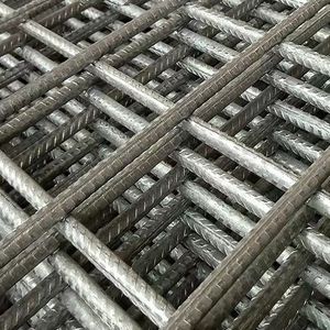 Customized 4mm 6mm 150X150 Brc Rebar Reinforcing Concrete Welded Wire Mesh Building Floor