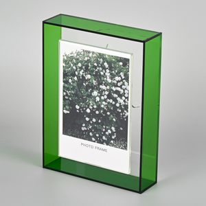 Modern Photo Frame Acrylic Self Standing Acrylic Photo Frame for Tabletop Display