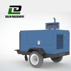 60kw 10bar Mining Screw Air Compressor with Cummins Diesel Engine