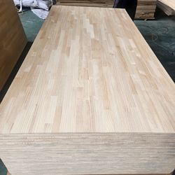 Rubber Wood Finger Joint Board Ab Grade Solid Pine Acacia Oak Walnut for Indoor Use for Sale