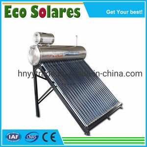 Cheap Price High Quality Non Pressure Solar Water Tank Rooftop Low Pressure Vacuum Tube Stainless Steel Solar Water Heater