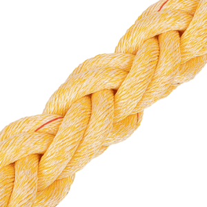 BV/CCS 12 Strands Polyester/Polypropylene Mixed Braided Rope for Ship's Mooring/Towing/Offshore Fishing/Marine Aquaculture