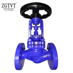 American Standard/ISO/CE/ANSI/DIN High Pressure High Temperature Cast Steel Wcb Flange Bellow Globe Valve Manual Gate Structure OEM Customizable