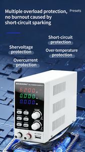 High Precision DC Power Supply Constant Voltage Constant Current 100V/3A, 60V/5A