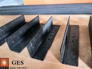 CFC (Carbon Fiber Composite) L-Shaped, Carbon Bonded Fiber, High-Temperature Resistant Carbon Composite Material for Extreme Environments