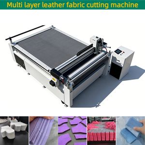 Multi High Layer Ply Sofa Textile Blanket Clothing Car Mats Interior Cutter Cloth Fabric Cutting Machine