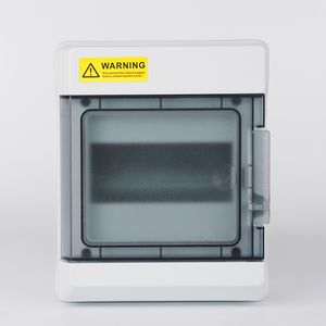 ABS+PC Waterproof Distribution Box with Transparent Cover for Solar PV System