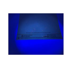 High Quality Security Paper with Invisible Color Fibers, Any Security Paper Can Be Customized