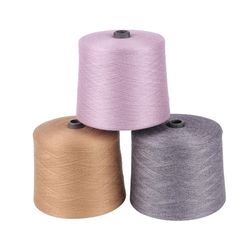 Imitation of Rabbit Hair Yarn Core Spun Yarn 28s/2 for Knitting Sweater