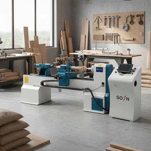 CNC Wood Turning Lathe Machine for Woodchair CNC 415K