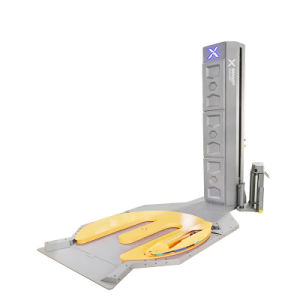 E Type Turntable Fully Automatic Pallet Stretch Wrapping Machine Easy for Pallet Jack