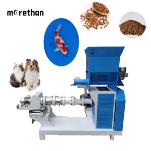 Commercial Ornamental Fish Feed Pellet Machine/Floating Fish Feed Extruder/Cat Food Feed Extruder Sinking Fish Feed Extruder Machine
