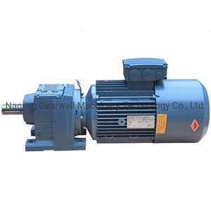 R Series Helical Flange Mounted Gearbox Helical Reduction Gearbox Speed Reducers for Belt Conveyor