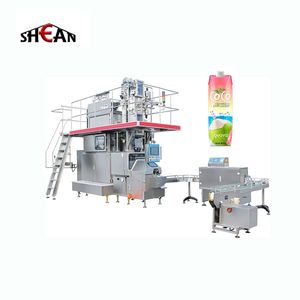 Aseptic Carton Milk Filling Line Uht Milk Filling Machine Aseptic Carton