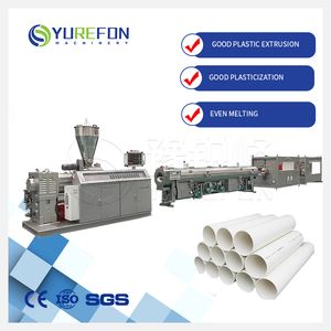 40mm 63mm Plastic PVC Electrical Conduit Dual Pipe Tube Extruder