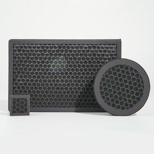 Household Air Conditioner Honeycomb Activated Carbon Formaldehyde Voc Absorption Odor Removal Filter