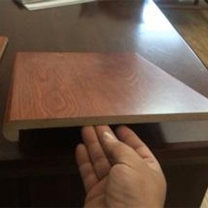 Waterproof Fireproof Interior Primed Moulding Flooring Wood Skirting Board