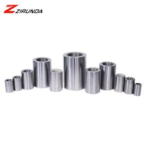 Rebar Sleeves, Straight Thread Rebar Sleeves, Straight Thread Sleeves for Metal Structures, Carbon Steel Rebar Couplers.