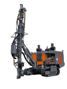 2025 New Model Hydraulic Top Hammer Drill Rig Auto-Rod Changer & DTH Dual System Surface Mining Equipment