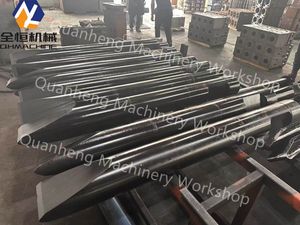 OEM Hydraulic Breaker Chisel for Material 42CrMo Chisel by Rock Breaker Hammer Chisel Factory
