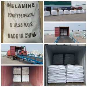Premium Melamine Powder 99.8% - Raw Material CAS 108-78-1