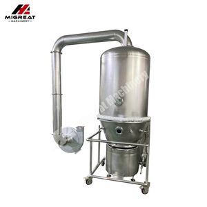 High-Efficiency Industrial Fluid Bed Dryer Machine for Chemical Pharmaceutical Powder Drying