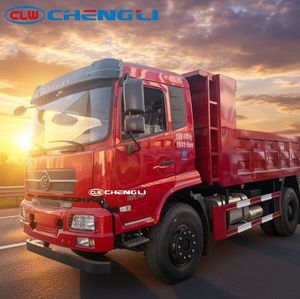 245HP Mining Dump Truck 10 Tons 4X2 6 Wheeler Tipper Customized High Quality Direct Factory Sale Transportation and Loading