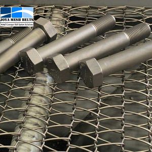 High Quality Factory Price Shot Blast Wire Mesh Conveyor Belt for Shot Blast Industry