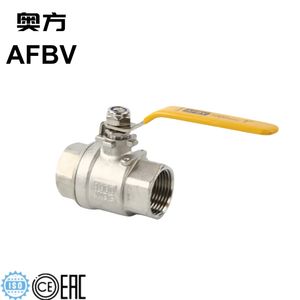 High-Quality Stainless Steel 2PC Threaded Ball Valve for Industrial Use