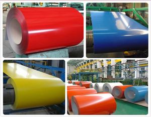 High Anti-Corrosion 20-60um Powder Coated Steel Powder Sprayed Coating Steel Coil for Automobile/Building