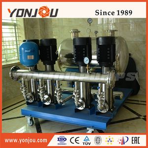 Stainless Steel Water Pressure Booster Pumps, Vertical Inline Multistage Pump