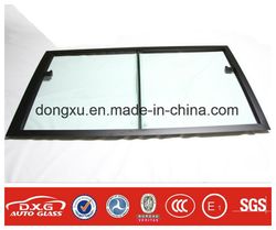 Car Glass Frame with Glass for Toyota Coaster Bb30