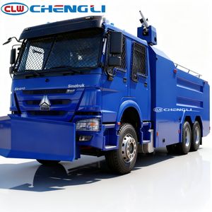 Clw Sinotruk HOWO 6X4 Mobile Command Center Anti Riot Vehicle with Communication Suite