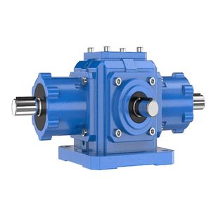 T Series Spiral Bevel Gear Units Right Angle Shaft Gearbox Right Angle Transmission Bevel Gearbox