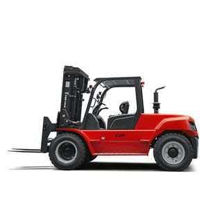 Counterbalance Forklift Truck Forklift 10ton Forkfocus Heavy Duty Forklift with Container Mast Lift Truck Service in Automotive Industry