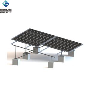 Galvanized Steel Complete Solar Mounting Structure for Ground Solar Mounting System