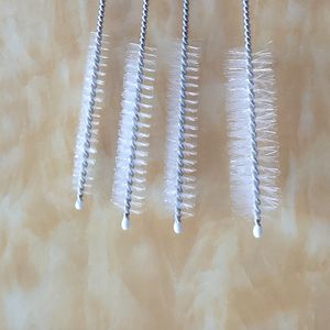 Eco-Friendly Nylon Plastic Tube Brush for Easy Straw Cleaning
