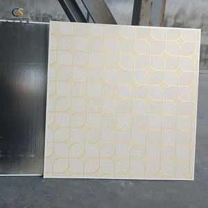 PVC Gypsum Ceiling Tile PVC Wall Panels Laminated Decorative Covering Ceiling