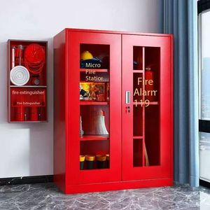 Stainless Steel Fire Extinguisher Cabinet for Mini Fire Stations