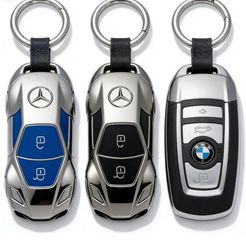 Custom Precision OEM Metal Casting Services for Die Cast Zinc Alloy Car Key Cover for Case Shell
