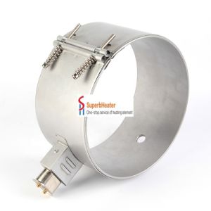 100*50mm-220V-470W Customized Mica-Band-Heater Stainless-Steel Heating Element for Injection Machine