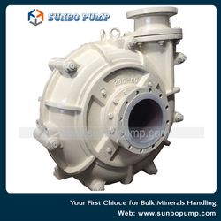 Solid-Bearing Centrifugal Slurry Pump for Mining Dressing