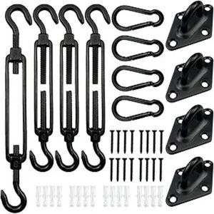 Premium All-Weather Stainless Steel Shade Hardware for Outdoors